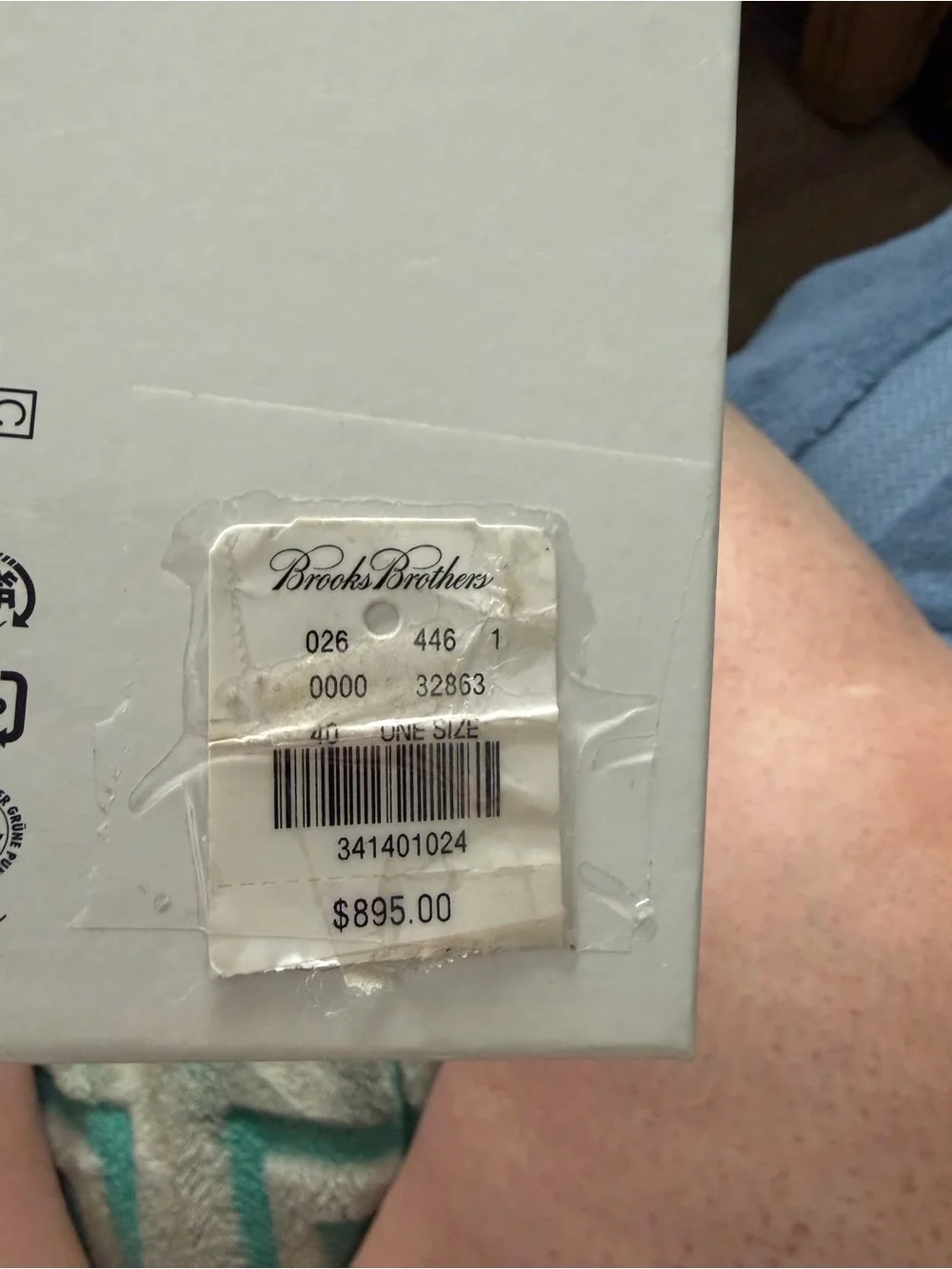 Brooks Brothers Alligator Skin Watch